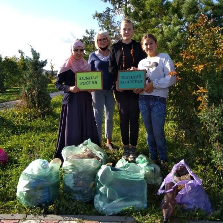 Лаишевский район присоединился к экологической акции «Зеленая Россия»