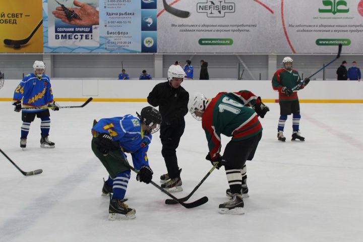 Молодые хоккеисты Лаишевского района выявляли сильнейшую команду