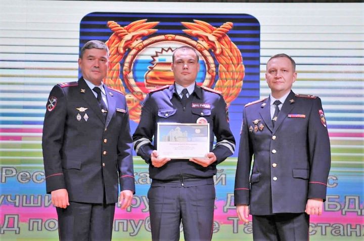 Владимир Николаев вошел в пятерку лучших инспекторов ДПС Татарстана