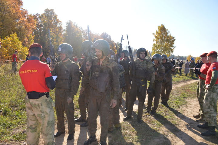 В Лаишевском районе прошли испытания военнослужащих спецназа