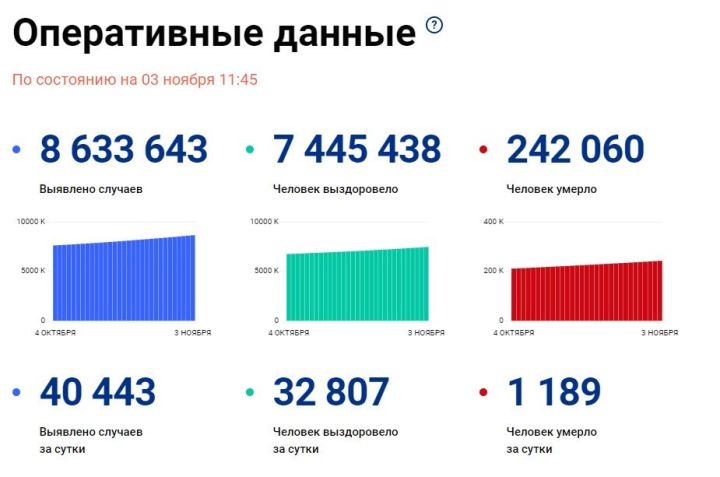 Число жертв пандемии коронавируса в Татарстане превысило тысячу человек