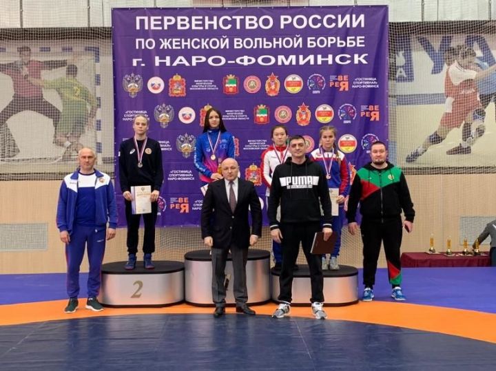 Дарья Ганицева завоевала второе место на Первенстве России по вольной борьбе
