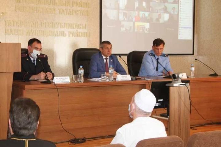 С заседания антитеррористической комиссии Лаишевского района