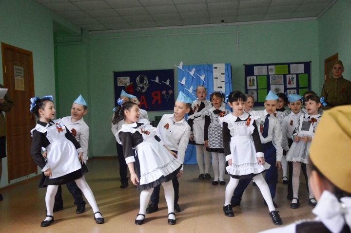 Школьный фестиваль военной песни  в Лаишево посвящен великой Победе