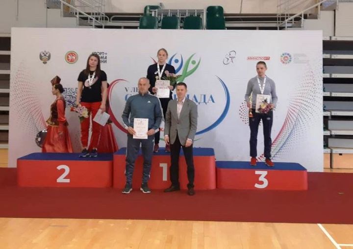 Лаишевская спортсменка победила в Пятой летней спартакиаде молодежи России-2021 по вольной борьбе