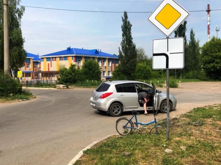В Лаишевском районе за первые дни каникул в ДТП  пострадали  три ребенка