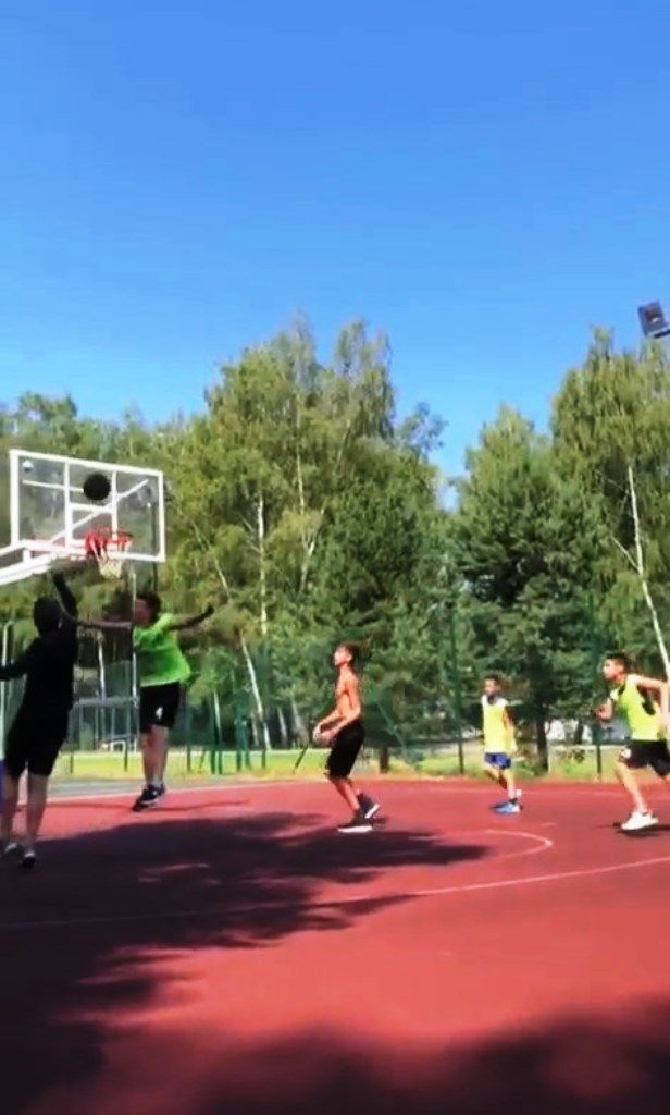Летние каникулы баскетбольная команда «Барсы» с. Габишево проводит на сборах