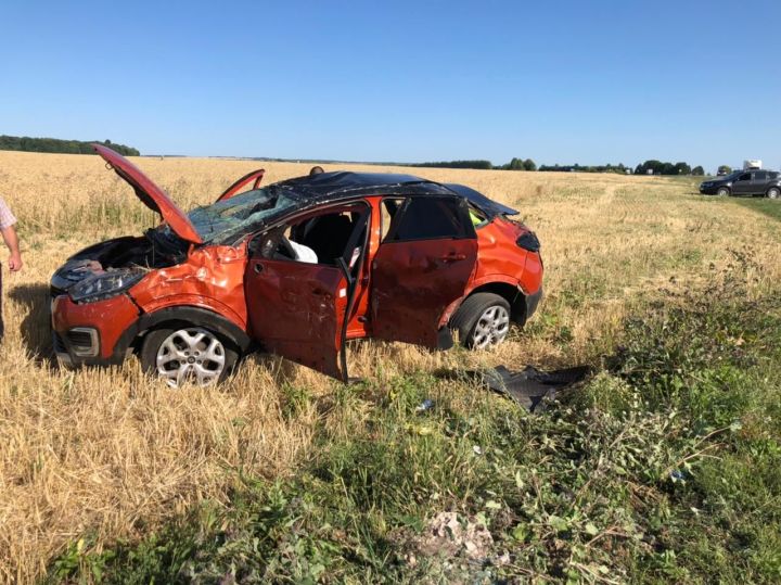 В Лаишевском районе непристегнутая автоледи погибла в ДТП