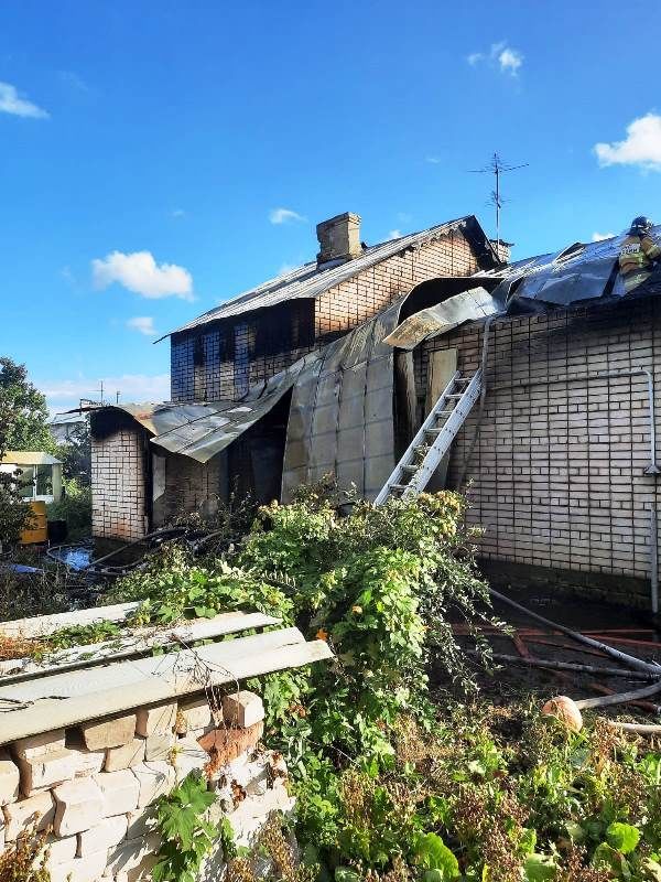 В Габишево 14.09.2021 года во время пожара погибли два человека