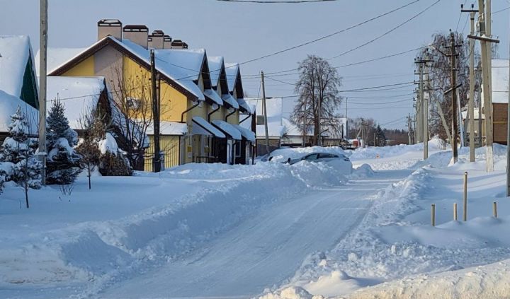 Во вторник в Лаишевском районе ожидается до 13 градусов ниже нуля