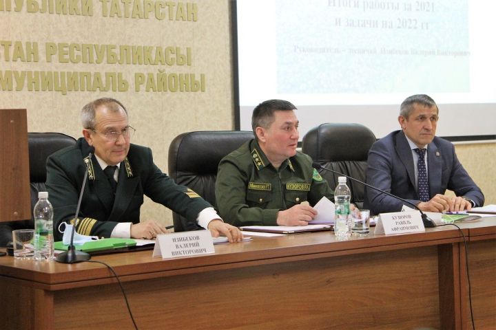 Министр лесного хозяйства Татарстана посетил Лаишевский район