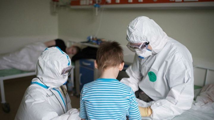 Около 80 татарстанских детей проходят лечение в Covid-госпитале ДРКБ