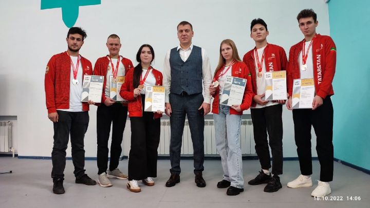Студенты Лаишевского техникума отличились на соревнованиях WorldSkills