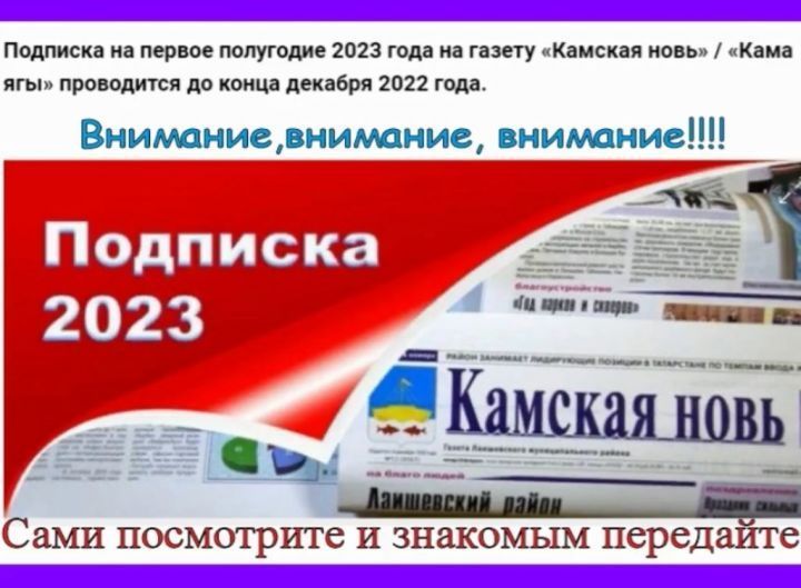 Подведены итоги конкурса на лучшую рекламу газеты «Камская новь» /«Кама ягы»