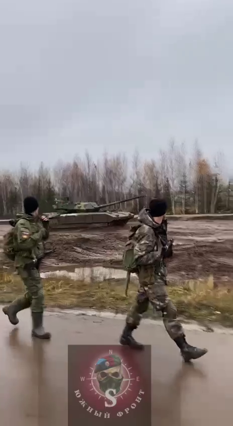 В Казани мобилизованные проходят обкатку новыми танками Т-14 «Армата»