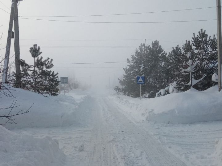 В Лаишевском районе 28 декабря обещают мороз до -17˚ и утренний туман
