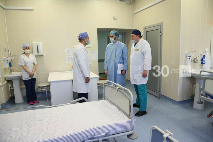 ​​​​​​​В Татарстарне для ковид-больных открыто более 50 лечебных корпусов, где занято свыше 80% койко-мест