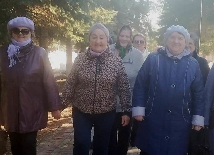 В Лаишево люди старшего поколения приняли участие в акции «1000 шагов к здоровью»