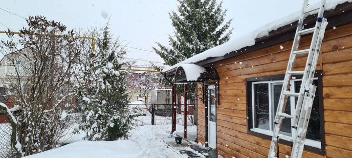 В понедельник в Лаишевском районе возможен снегопад
