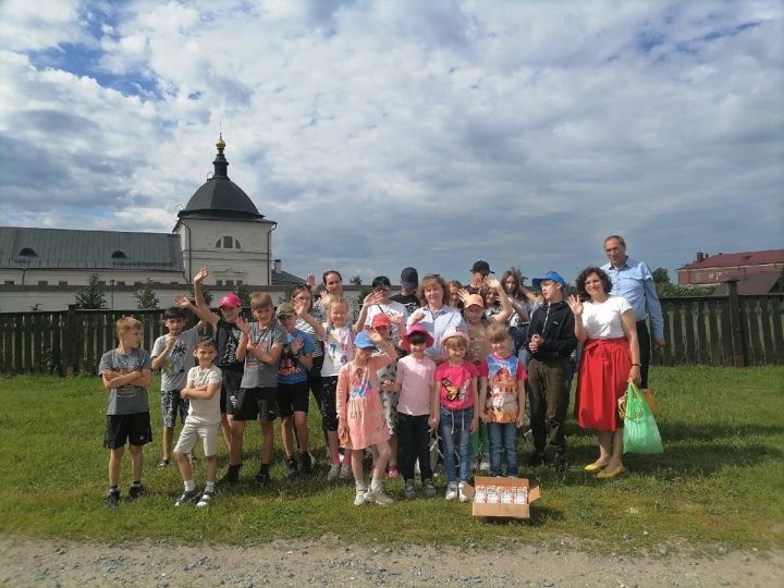 Воспитанники Лаишевского детского дома посетили Свияжск