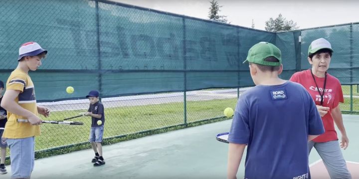 В Лаишевском районе продолжается смена «Теннис и мы»