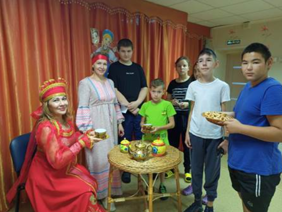Дети Лаишевского района учились встречать гостей по старинным обычаям