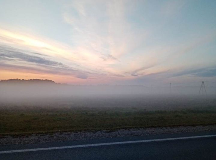 В Лаишевском районе 1 октября ожидается густой туман с видимостью 500 м и менее