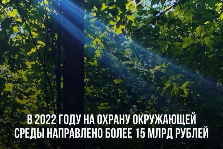 До 2025 года по нацпроекту «Экология» Татарстан проведет работы на 8,7 млрд рублей