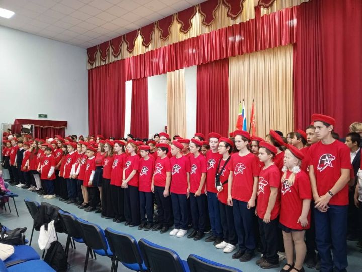 Более 150 учеников Лаишевского района пополнили ряды Юнармии