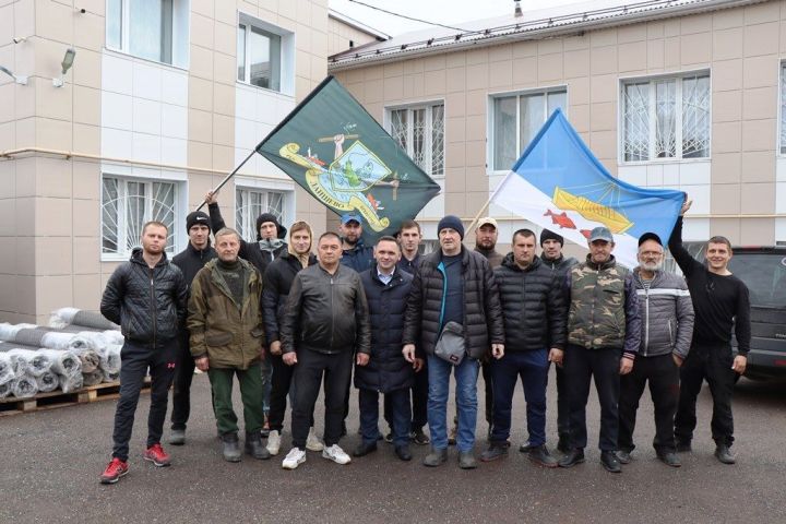 Из Лаишевского района в зону спецоперации отравлен двенадцатый гуманитарный груз