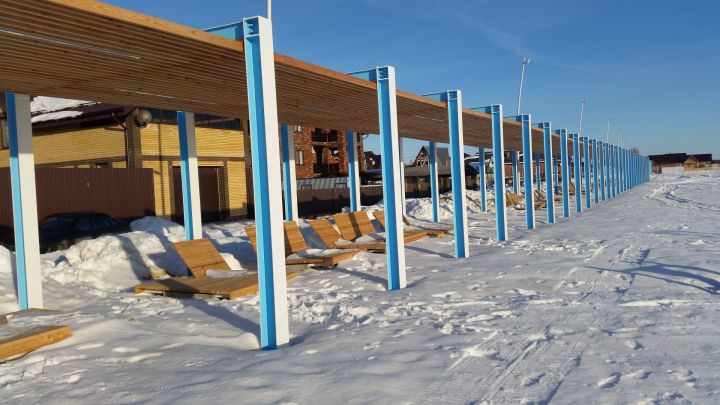 30-градусные морозы и сильный ветер: суровая зима в Лаишевском районе продолжается