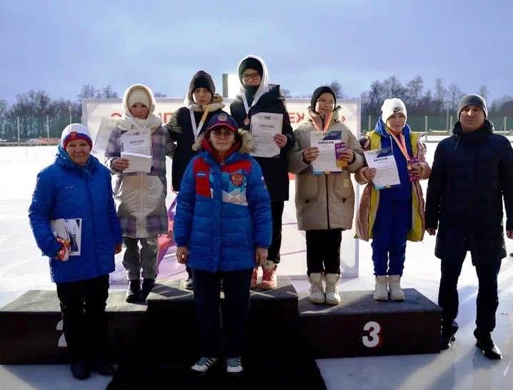 Весь пьедестал заняли лаишевские конькобежцы