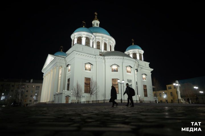 Желающие могут помолиться в новогоднюю ночь в соборе Казанской иконы Божией матери