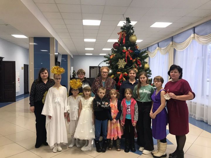 Новогодние праздники у получателей социальных услуг Лаишевского района