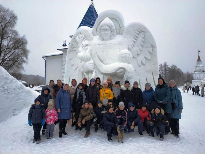 Ташкирменские школьники и педагоги посетили Раифский Богородицкий монастырь