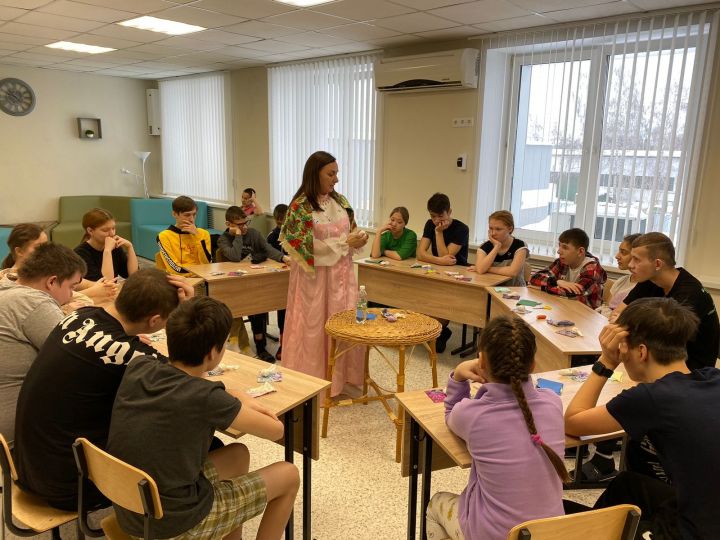 Для воспитанников Лаишевского реабилитационного центра провели мастер-класс