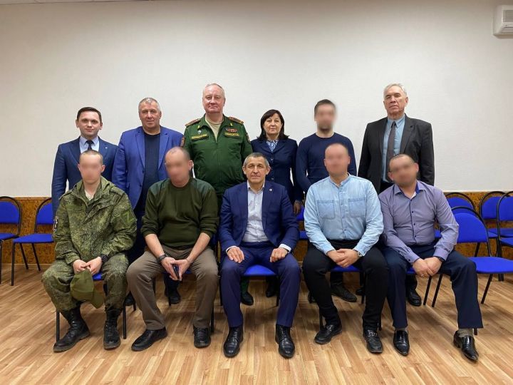 Мобилизованные Лаишевского района прибыли в отпуск