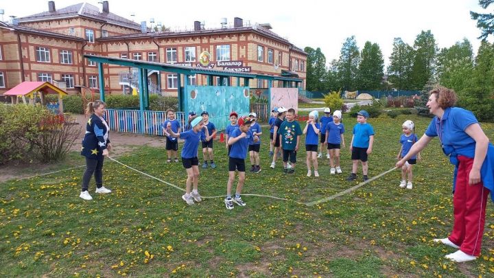 Детсадовцы Лаишевского района учатся сдавать ГТО