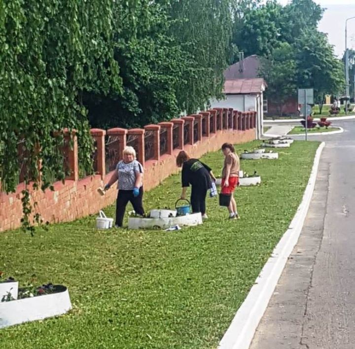 Лаеш балалар йорты генераль җыештыруга чыкты