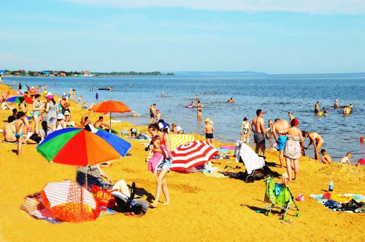 В Лаишевский район вновь пришла жара