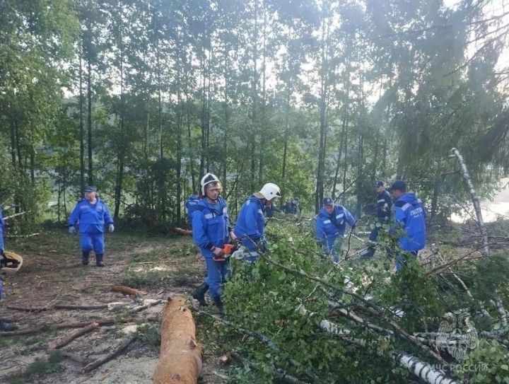 В результате стихийного бедствия в Татарстане пострадали 26 детских лагерей