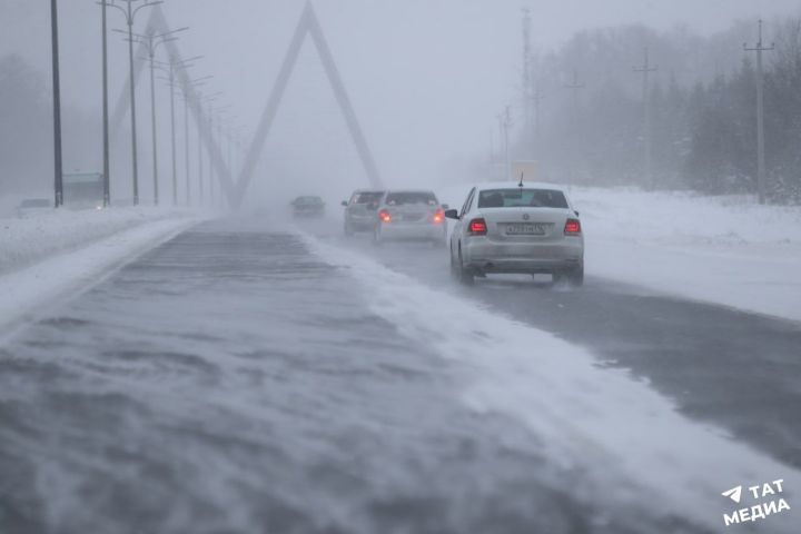 На дорогах Татарстана ведены временные ограничения движения