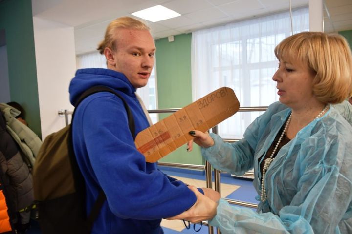Шумно и весело начался Татьянин день в Лаишевском технико-экономическом техникуме