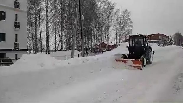Продолжается борьба с последствиями снежной стихии