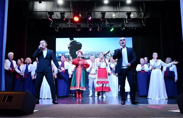 На патриотическом концерте в Лаишево был аншлаг