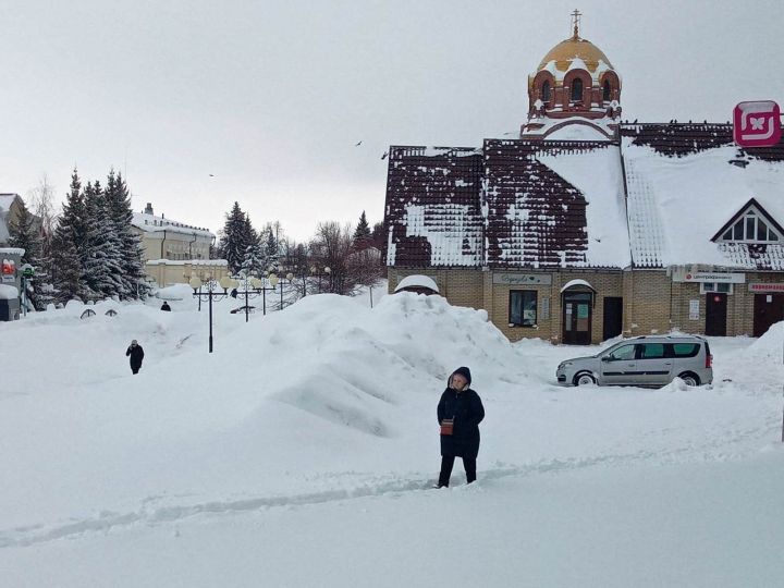 В Лаишевском районе ожидается метель