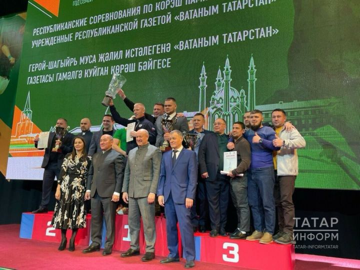 Борцы Лаишевского района стали победителями турнира памяти Мусы Джалиля