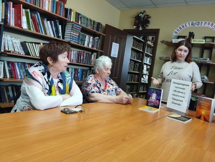 В Сокуровской библиотеке прошла встреча с автором четырех книг