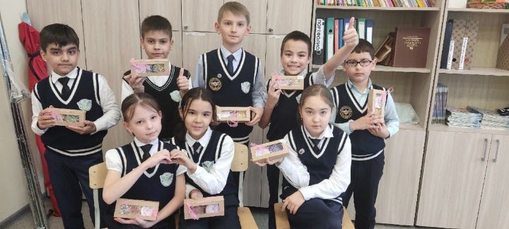 Лицеистам Лаишевского района дали мастер-класс по мыловарению