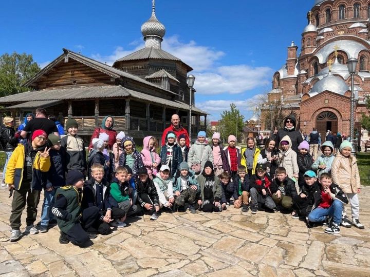 Лаишевские гимназисты посетили остров-град Свияжск